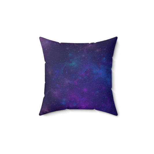 Galaxy Print Spun Polyester Square Pillow - Tales from the Tangle