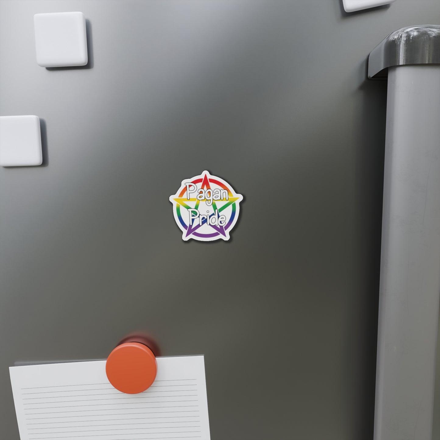 Pagan Pride Rainbow Die-Cut Magnets - Tales from the Tangle