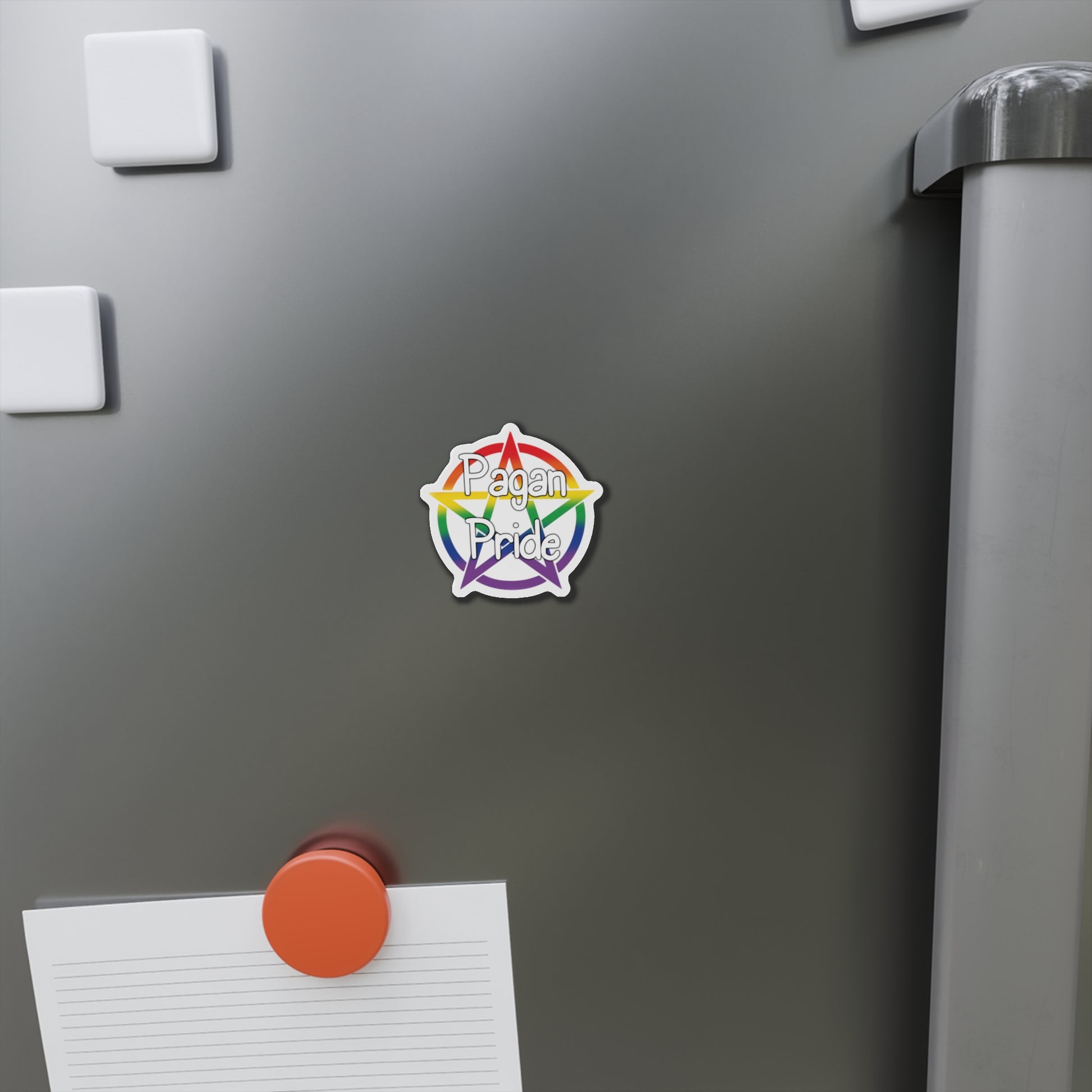Pagan Pride Rainbow Die-Cut Magnets - Tales from the Tangle