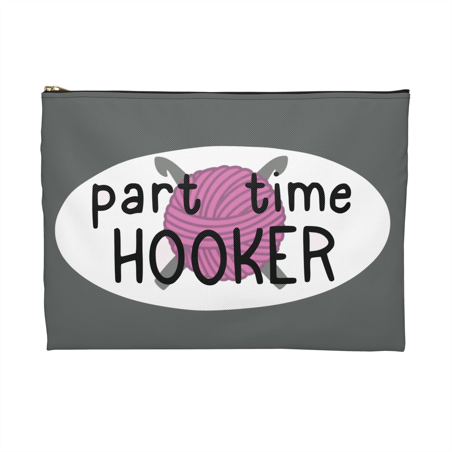 Part Time Hooker Crochet Accessory Pouch - Tales from the Tangle