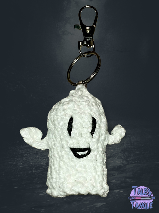 Glow Ghost Keychain - Tales from the Tangle