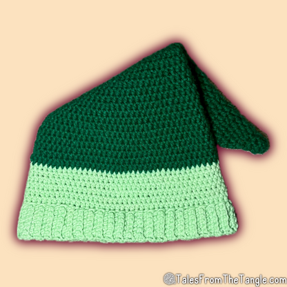 Green Elf Beanie - Tales from the Tangle