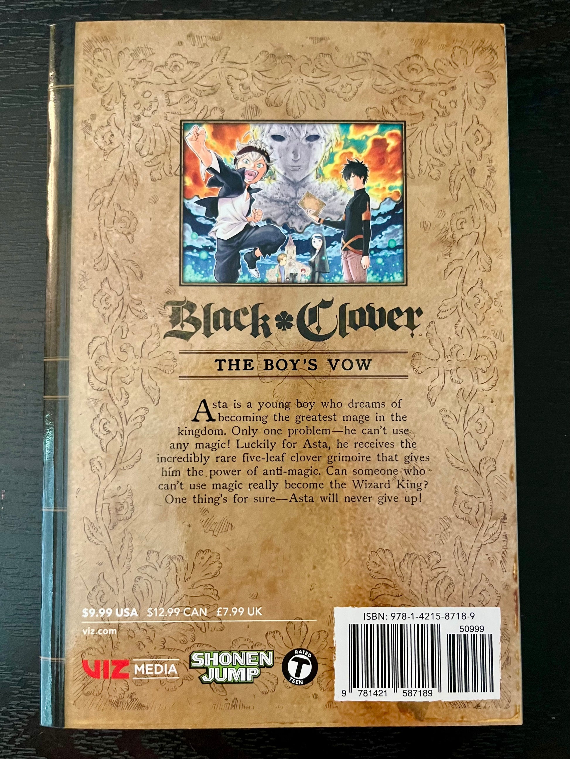 Black Clover Manga Vol 1 Brand New! - Tales from the Tangle