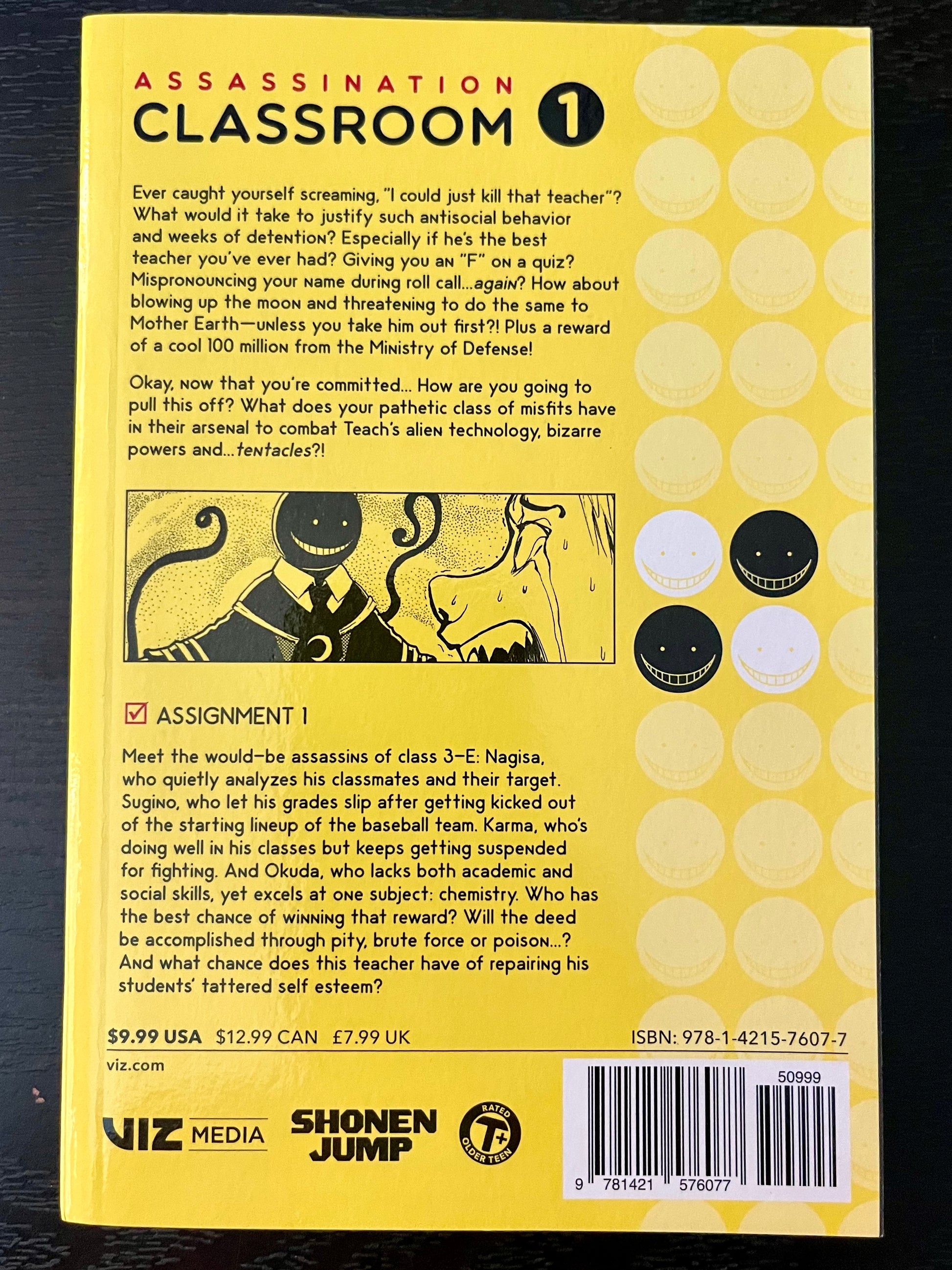 Assassination Classroom Manga Vol 1 Brand New! - Tales from the Tangle