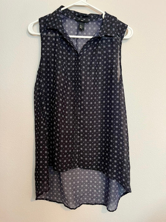 H&M Sheer Top, Size 8 - Tales from the Tangle