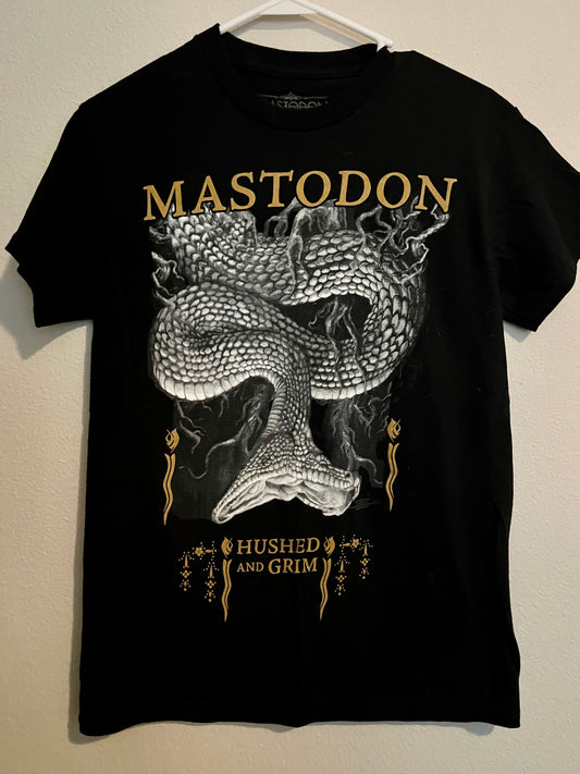 Mastodon Hushed and Grim Band Tee, Unisex Size Small - Tales from the Tangle
