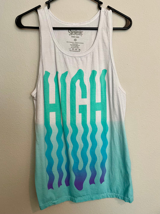 Ombre High Tank Top, Size Small - Tales from the Tangle