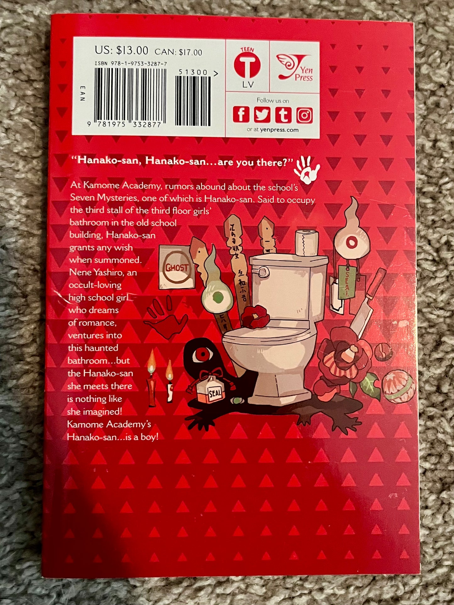 Toilet-Bound Hanako-Kun, Volume 1 BRAND NEW! - Tales from the Tangle