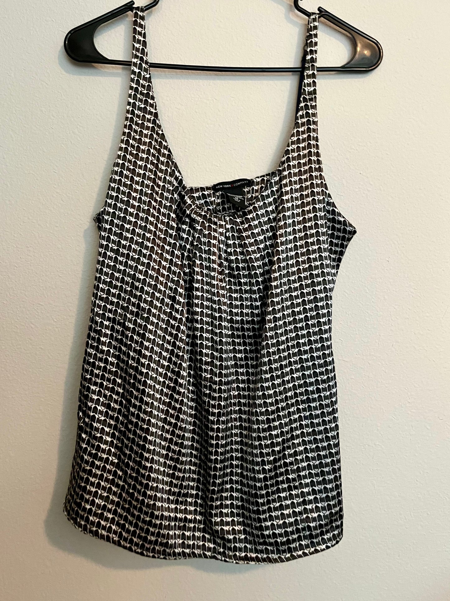 New York & Company Silky Tank Top, Side Medium - Tales from the Tangle