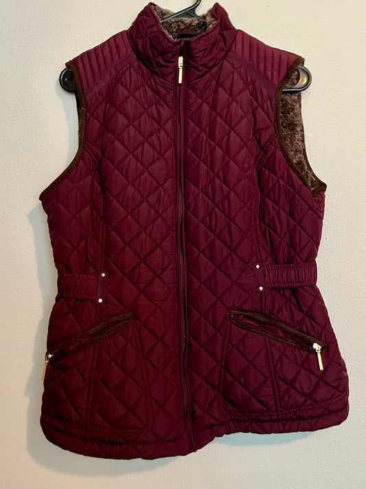 Weatherproof Lined Puffer Vest- Size Medium - Tales from the Tangle