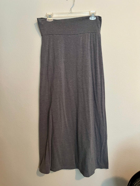 Charlotte Russe Grey Maxi Skirt- Size Large - Tales from the Tangle