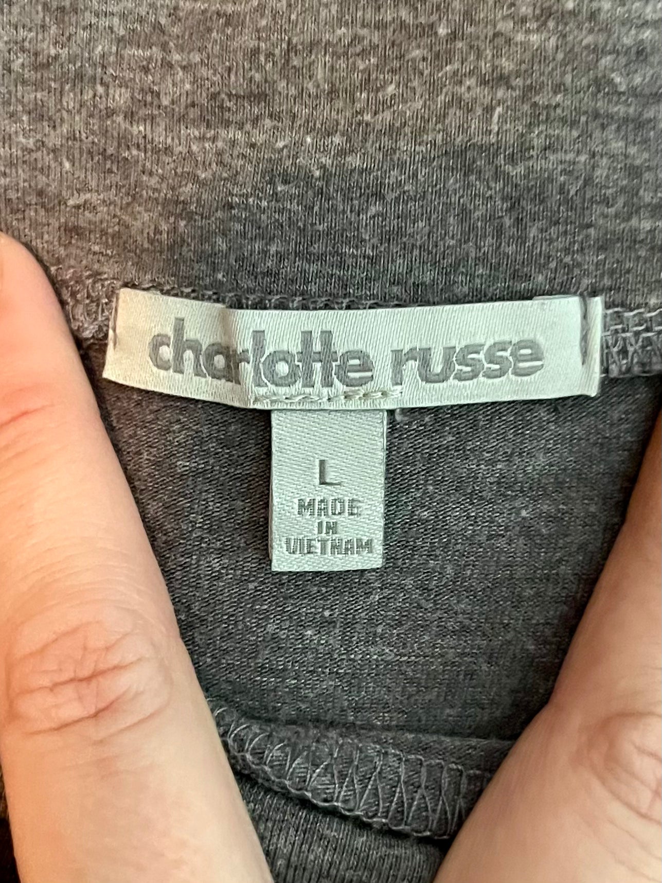 Charlotte Russe Grey Maxi Skirt- Size Large - Tales from the Tangle