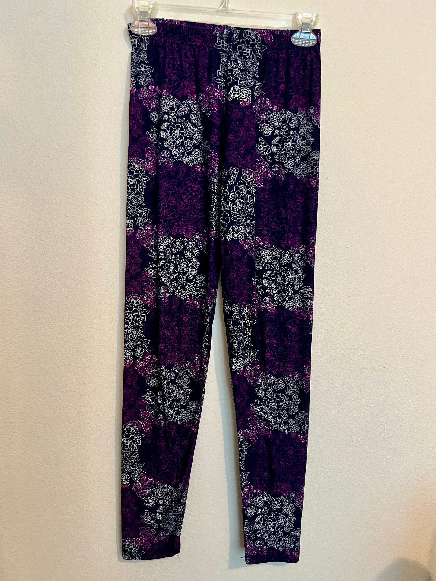 Leggings Depot Floral Print Leggings- Size "OSFM" - Tales from the Tangle