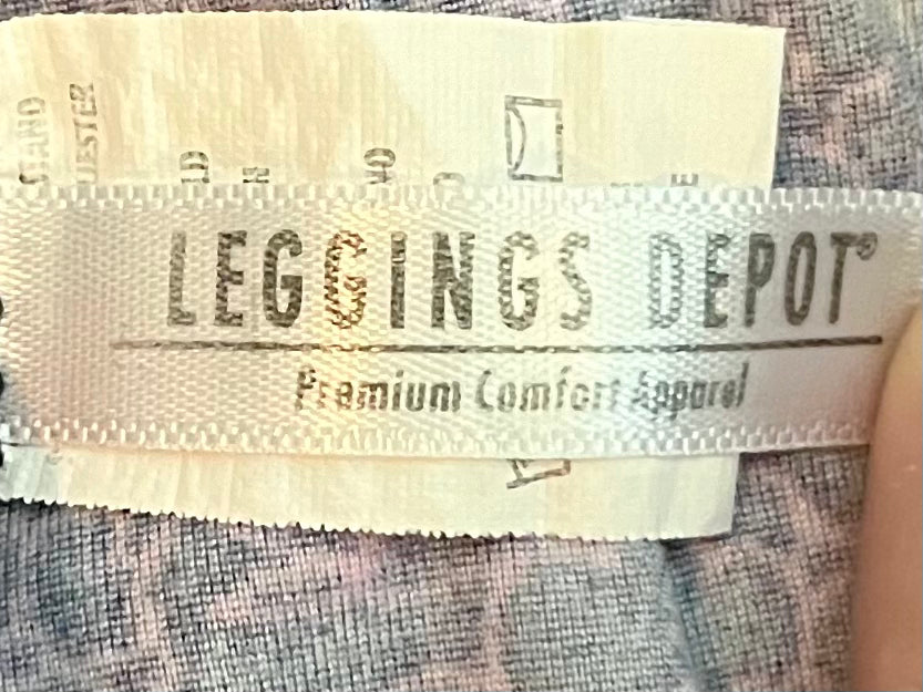Leggings Depot Floral Print Leggings- Size "OSFM" - Tales from the Tangle