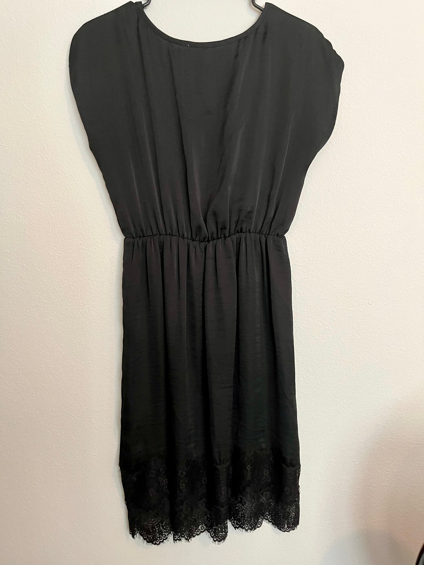 A Pea in the Pod Black Lace Sundress- Size Small