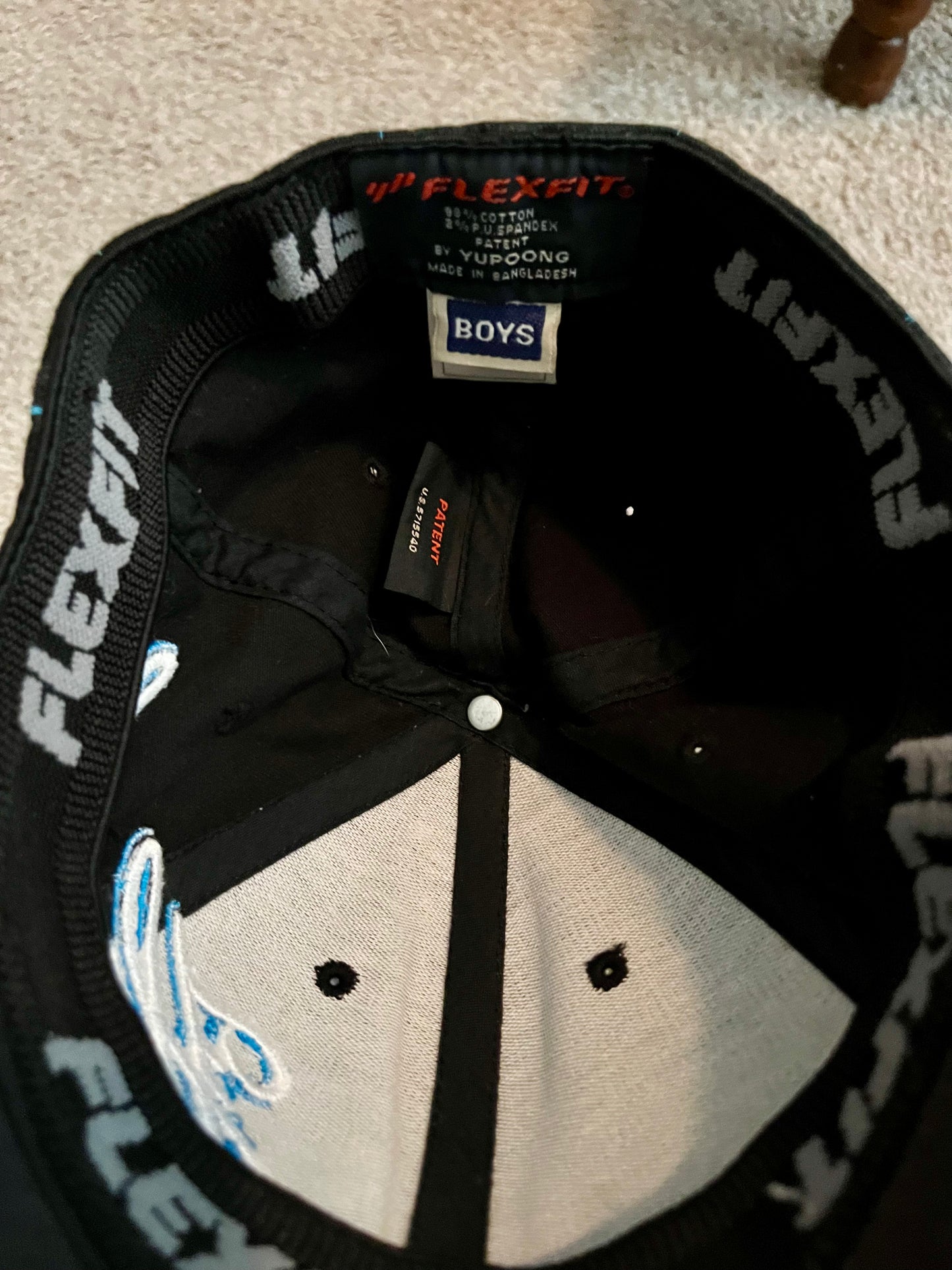 Hurley Fitted Baseball Cap- Kid's Size
