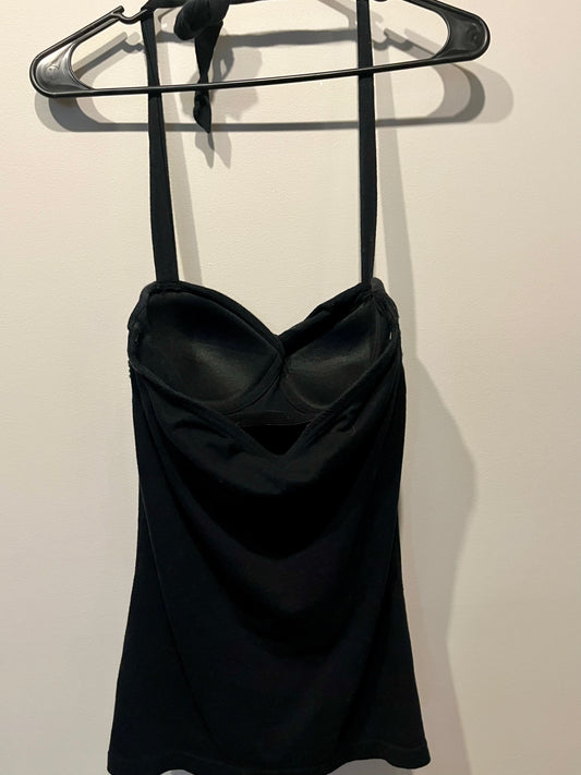 Shelf Bra Halter Top- Size Medium