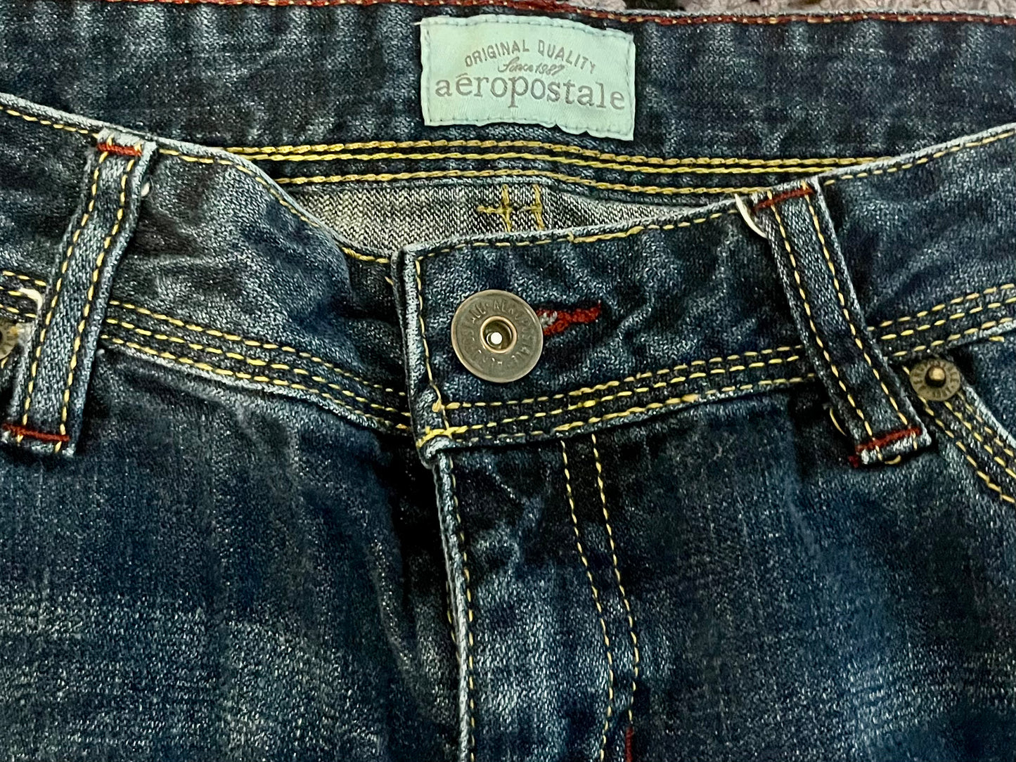 Aeropostale Jean Shorts- Size 3/4