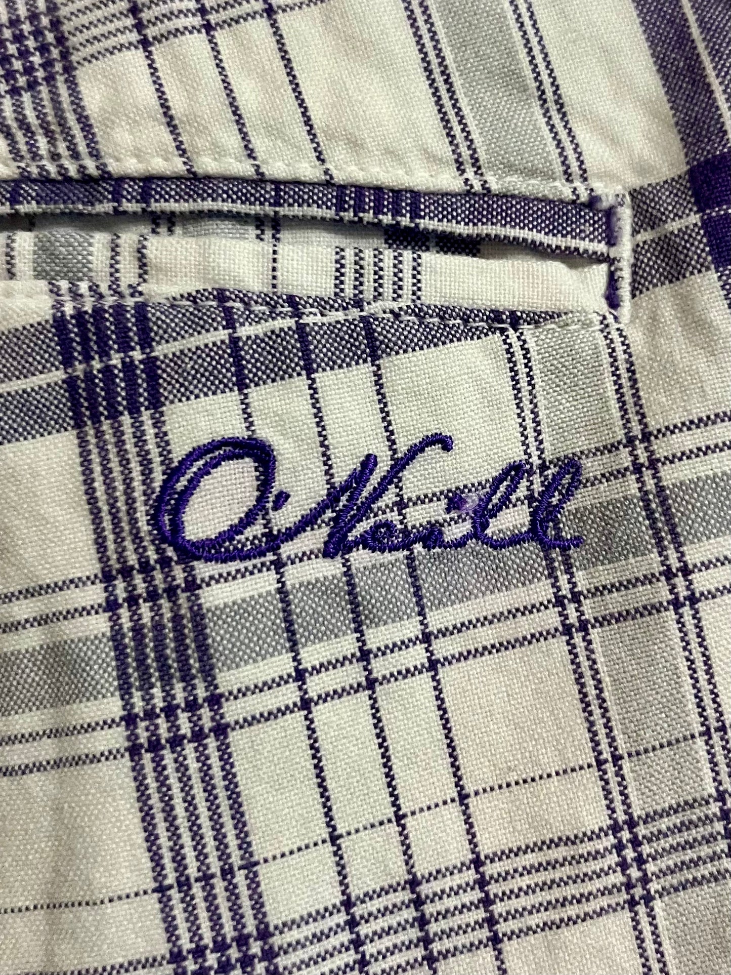 O'Neill White and Purple Women's Shorts- Size 7