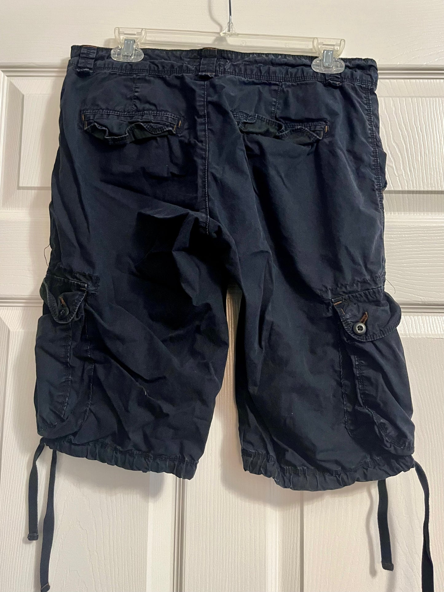 Polo Ralph Lauren Women's Black Cargo Shorts- Size 10
