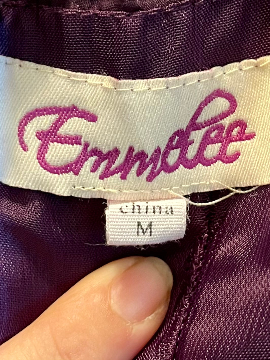 Emmelee Purple Dress Size Medium - Tales from the Tangle