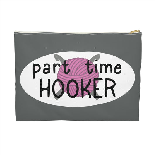 Part Time Hooker Crochet Accessory Pouch - Tales from the Tangle