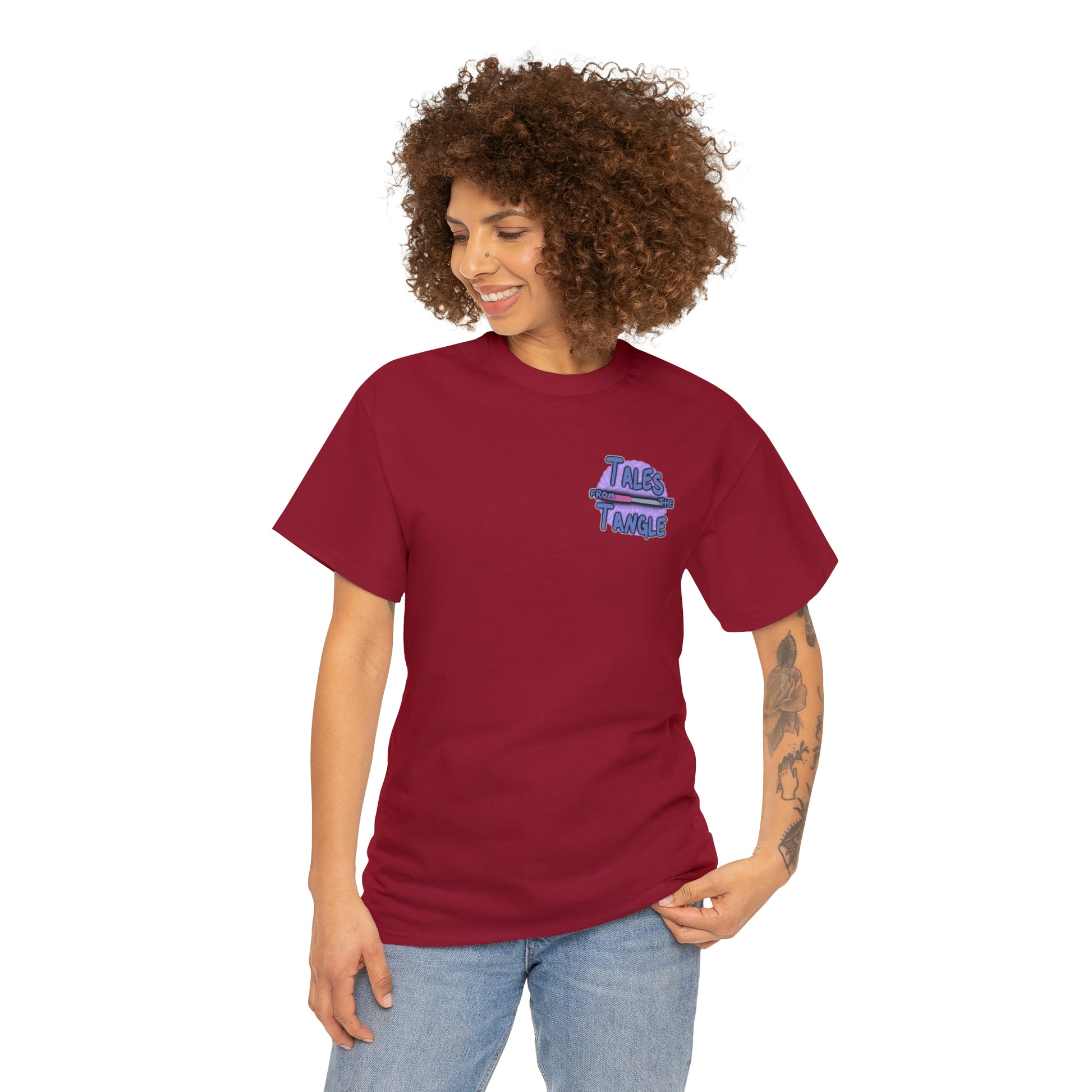 Tales from the Tangle Logo Unisex Heavy Cotton Tee - Tales from the Tangle