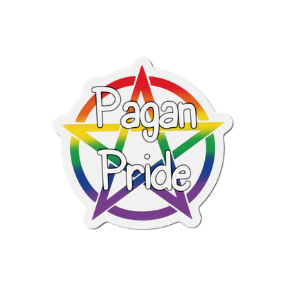 Pagan Pride Rainbow Die-Cut Magnets - Tales from the Tangle