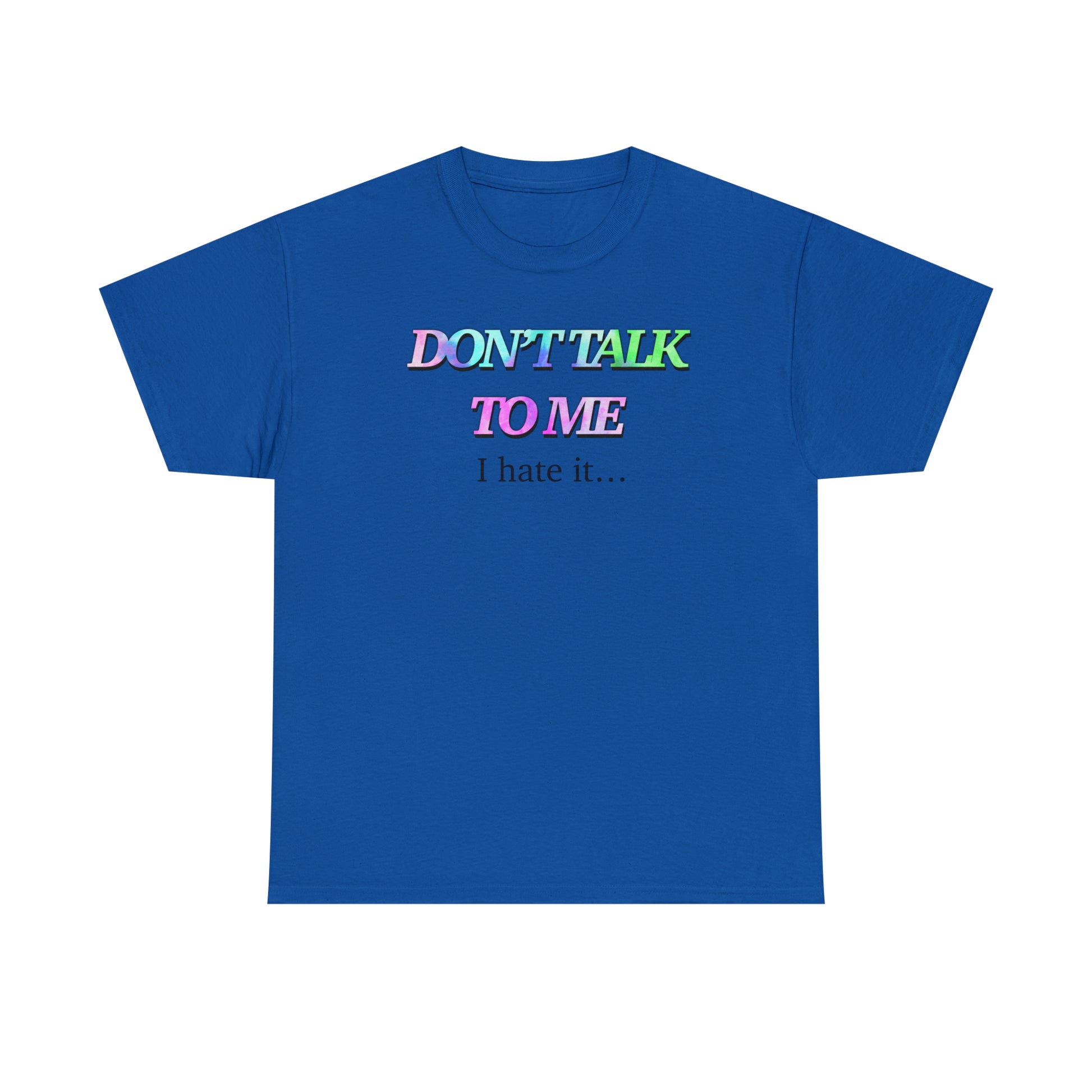 Don’t talk to me Unisex Heavy Cotton Tee - Tales from the Tangle