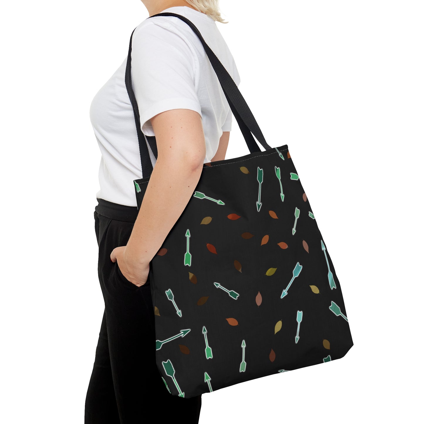 Leaves and Arrows Tote Bag (AOP) - Tales from the Tangle