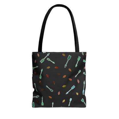 Leaves and Arrows Tote Bag (AOP) - Tales from the Tangle