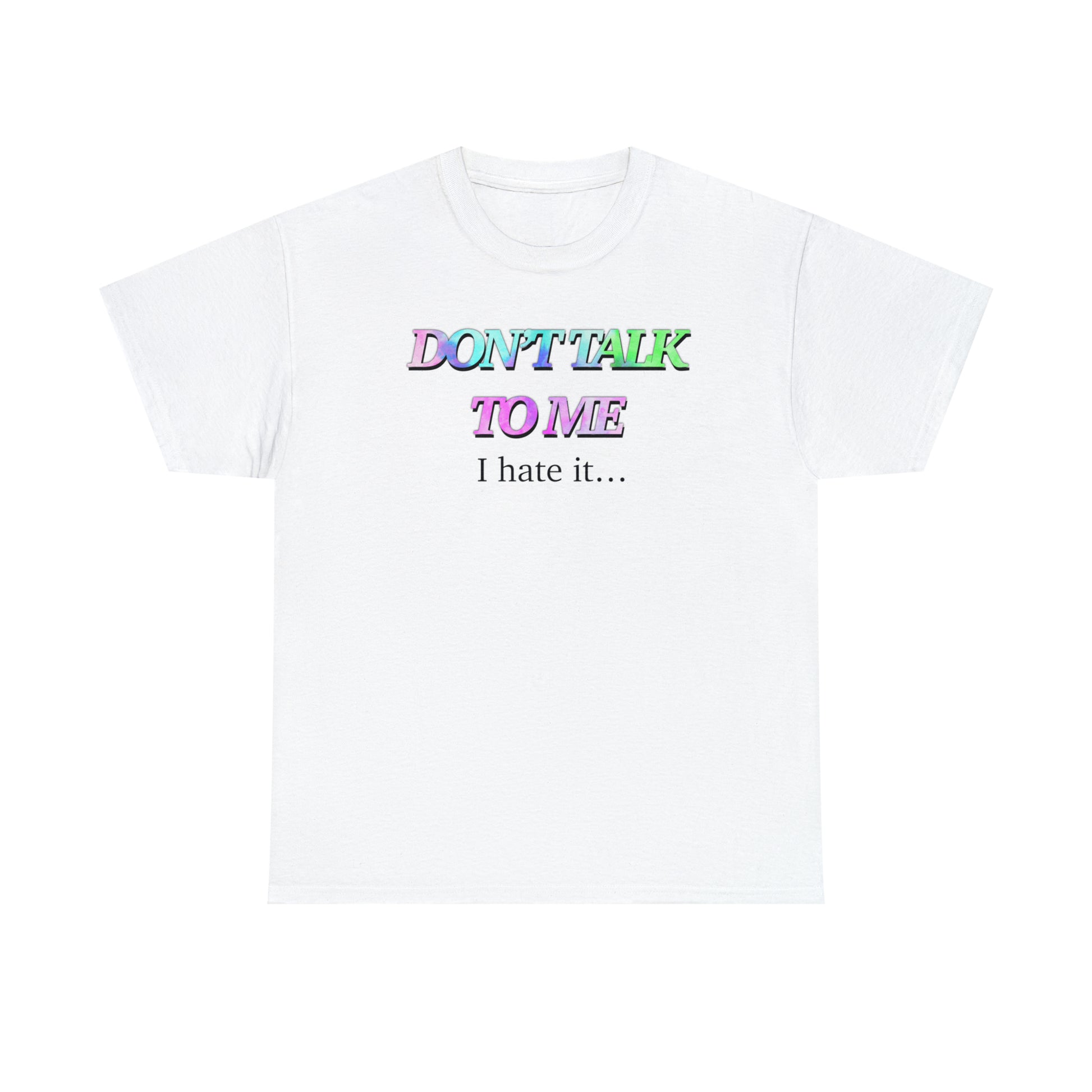 Don’t talk to me Unisex Heavy Cotton Tee - Tales from the Tangle