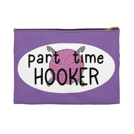 Part Time Hooker Crochet Accessory Pouch - Tales from the Tangle
