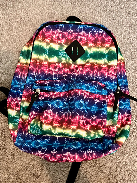 Spencer's Tie-Dye Rainbow Backpack - Tales from the Tangle