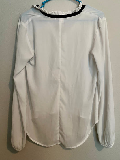 Forever21 Contemporary Sheer Top- Size Small