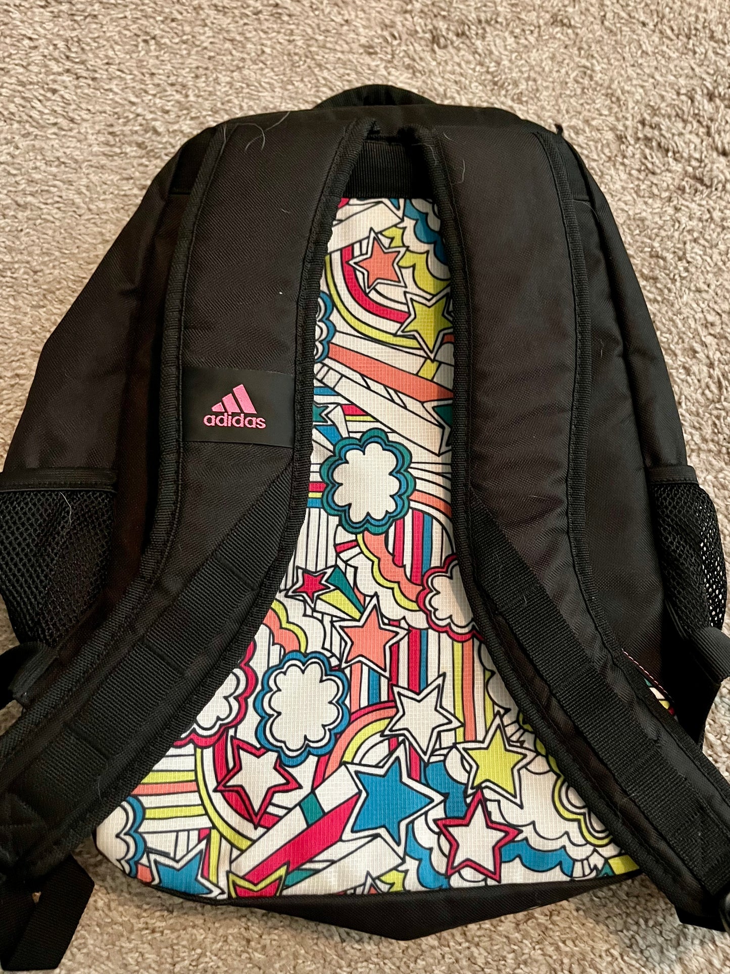 Adidas Patterned Backpack with Lots of Pockets