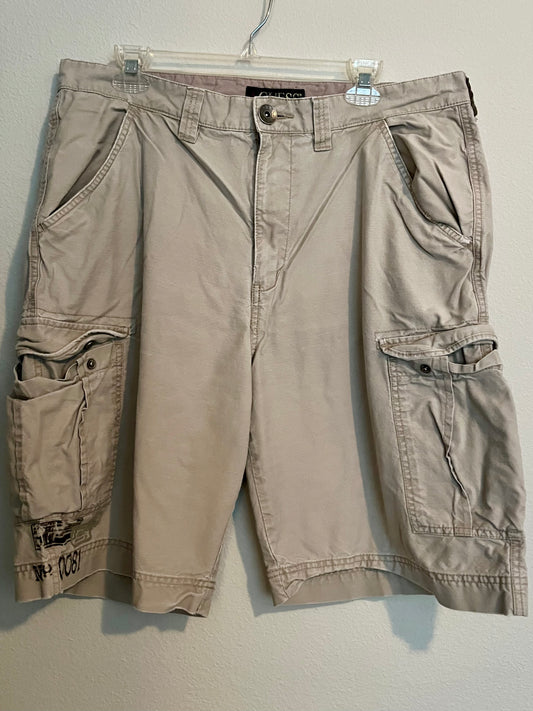 Guess Cargo Shorts- Size 36 Waist