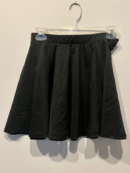 Ambiance Apparel Black Layered Skirt- Size Large