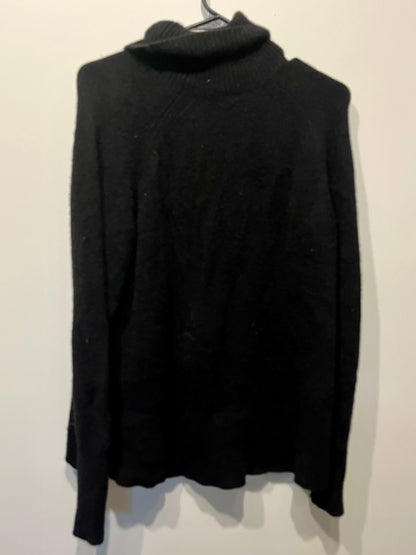 J. Crew Black 100% Cashmere Sweater- Size Medium