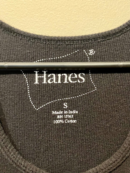 Hanes Black Tank Top- Size Small