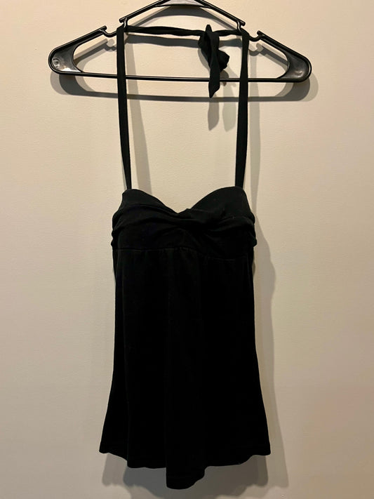 Shelf Bra Halter Top- Size Medium