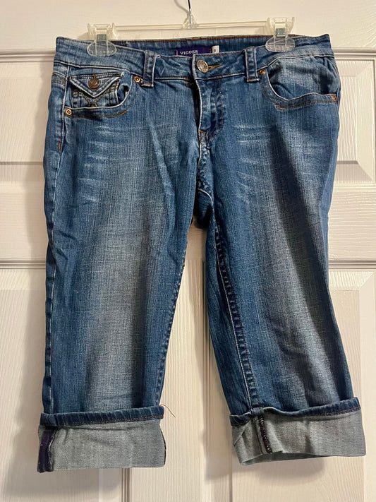 Vigoss Denim Capris- Size 9