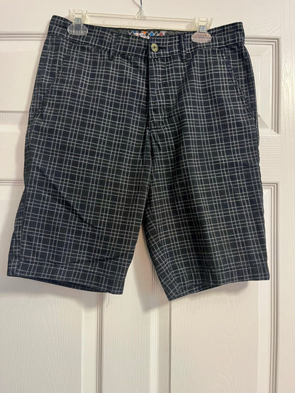 Black and White Shorts by Vurt- Waist Size 31