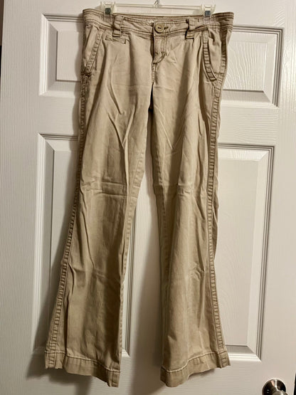 Aeropostale Hailey Skinny Flare Kahkis- Size 7/8