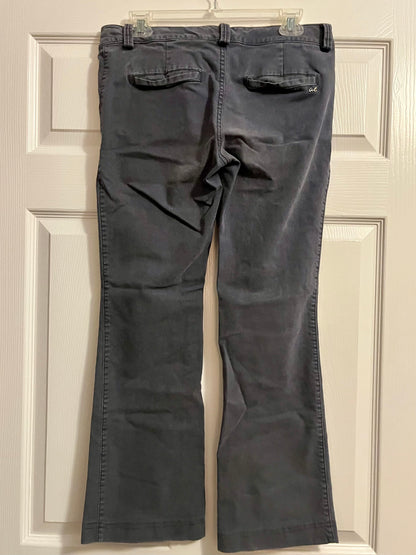 American Eagle Grey Flared Slacks- Size 8